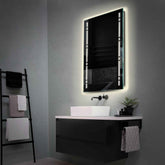 Espejo LED Vertical | Control por interruptor de pared | Luz blanca neutra - Reyze Seria Minimal Model 3